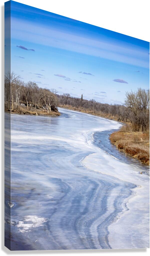 Melting on the Red Canvas Print