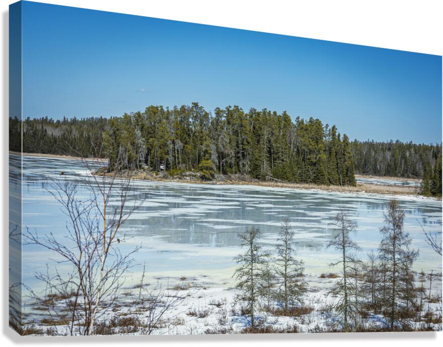 Isabel Lake Canvas Print