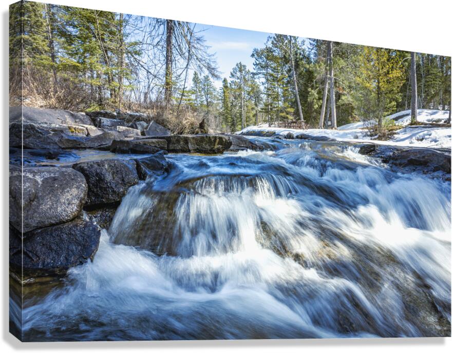 Cascading Waters Canvas Print