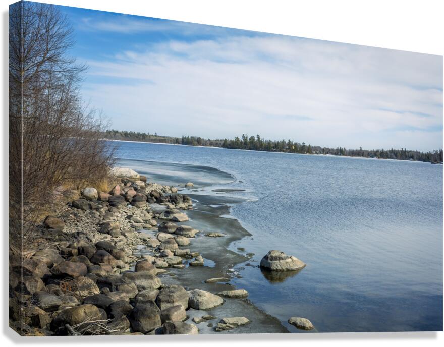 Serenity by the Shore Canvas Print