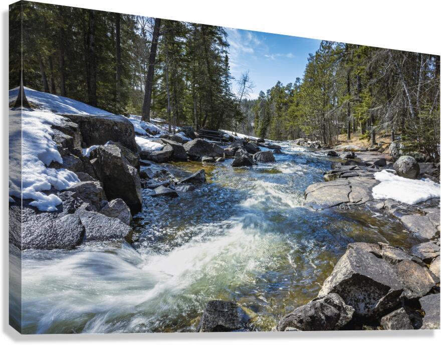 Cascading Waters Canvas Print