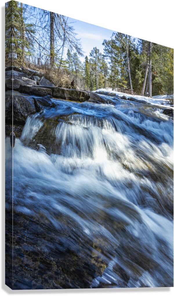 Cascading Waters Canvas Print