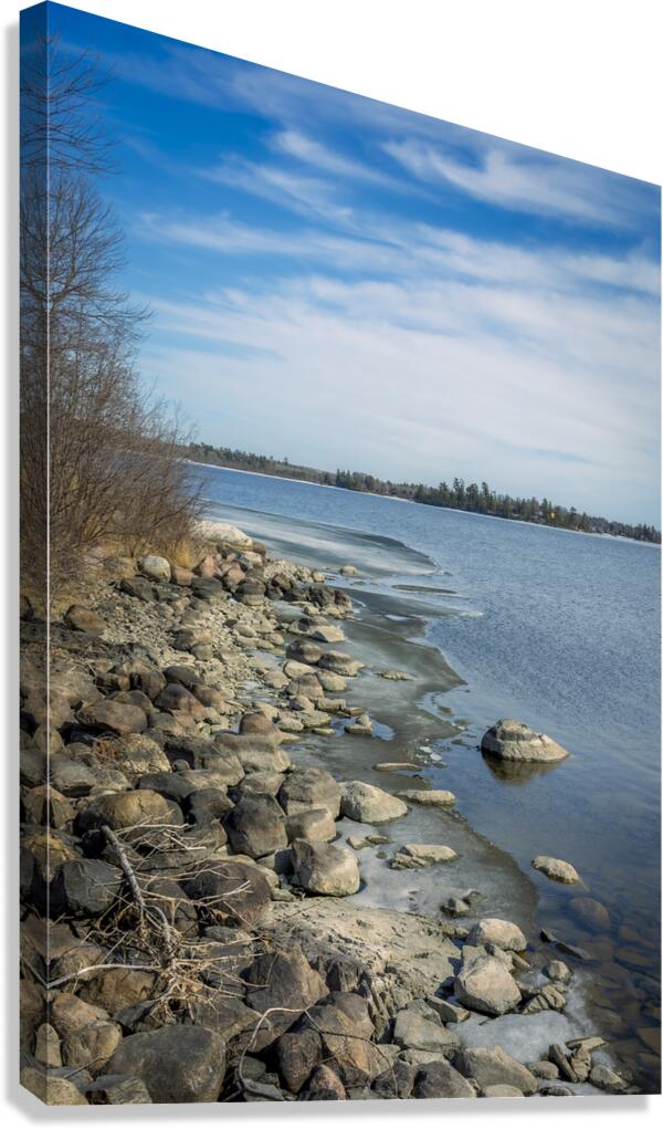 Serenity by the Shore Canvas Print