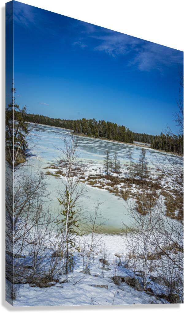 Isabel Lake Canvas Print