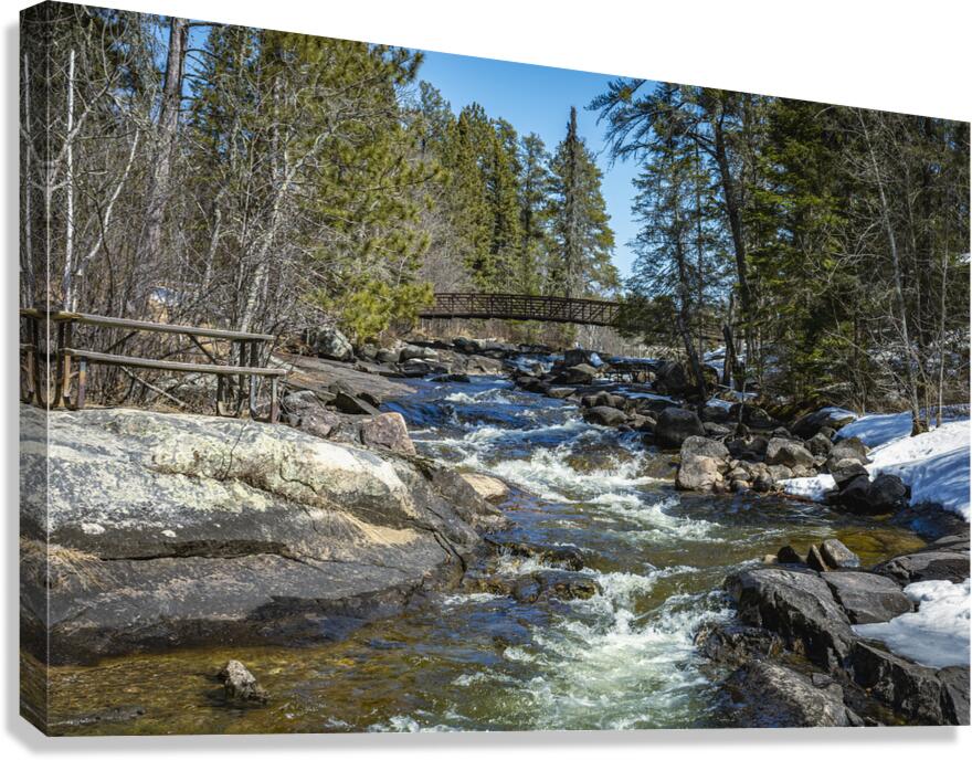 Cascading Waters Canvas Print