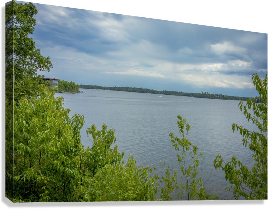Lake of the Woods Shore Canvas Print