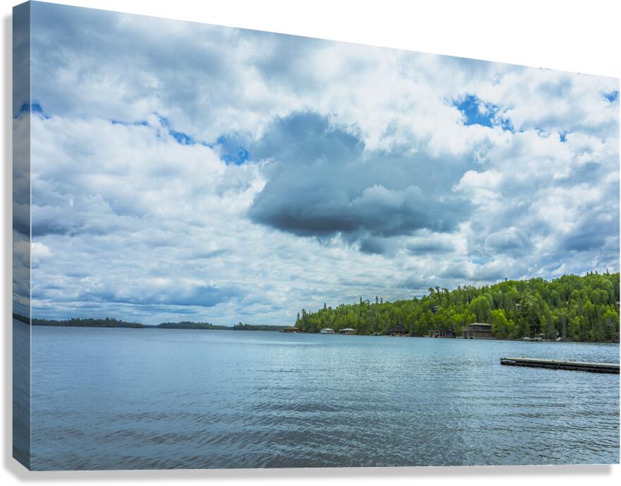 Lake of the Woods View Canvas Print