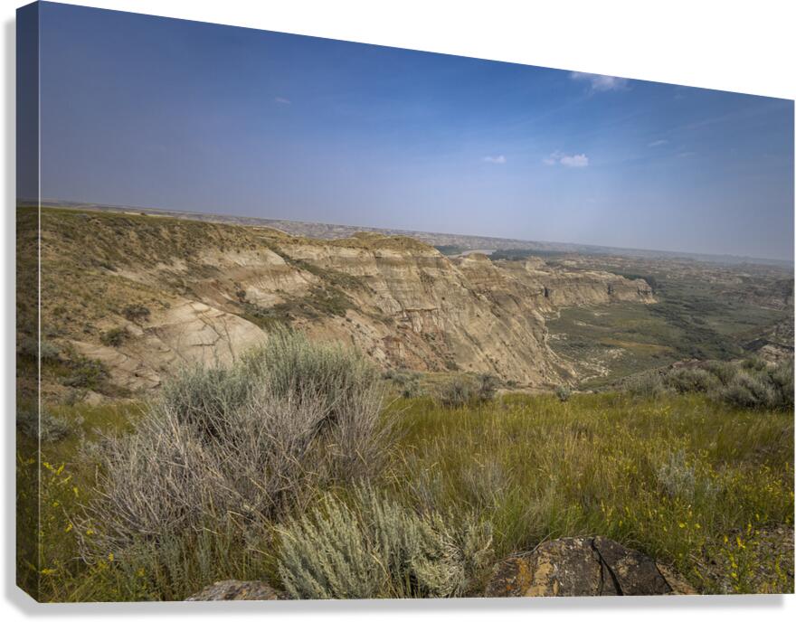 The Badlands Canvas Print