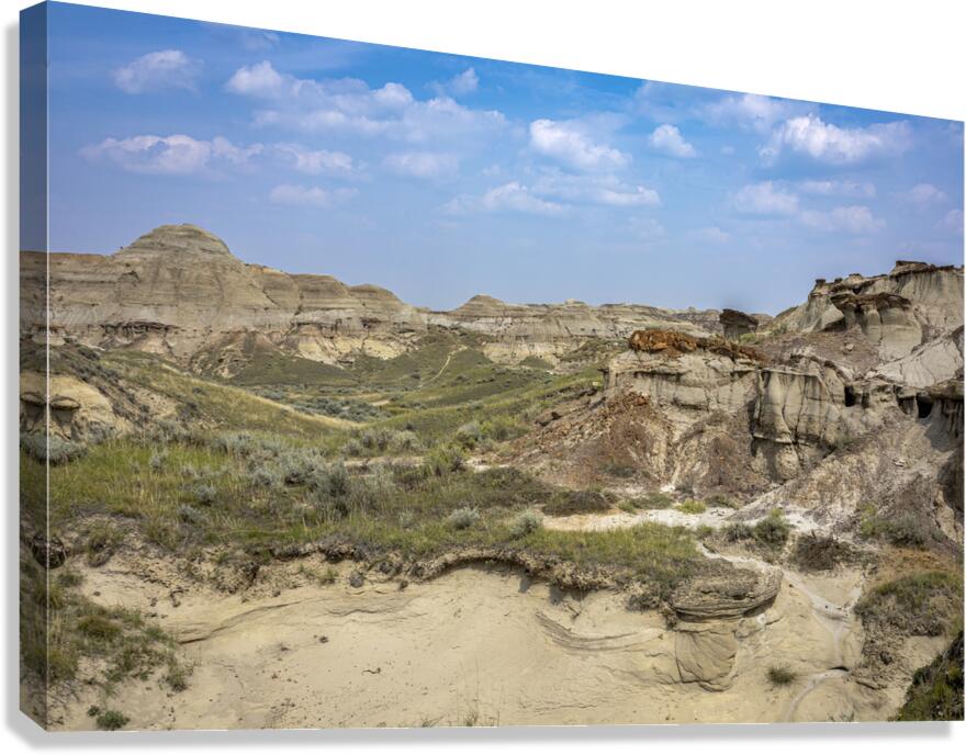The Badlands Canvas Print