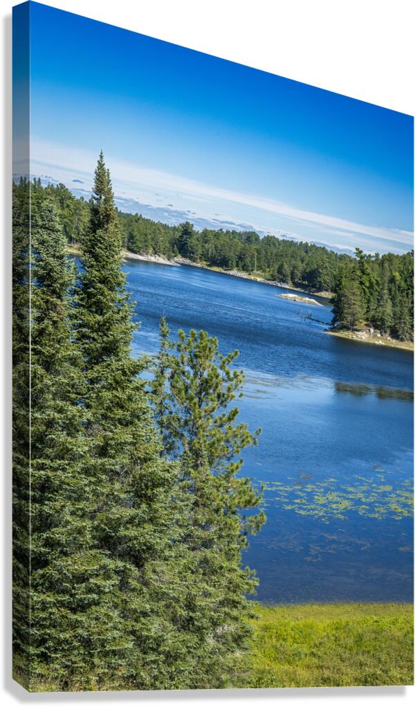 Tunnel Island Trail Canvas Print