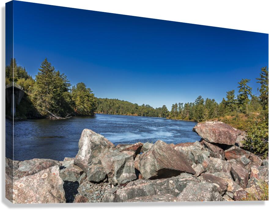 Tunnel Island Trail Canvas Print