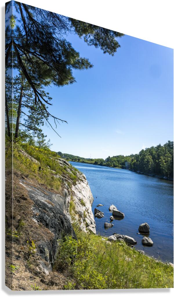 Tunnel Island Trail Canvas Print