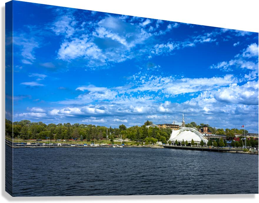 Kenoras Harbour Canvas Print