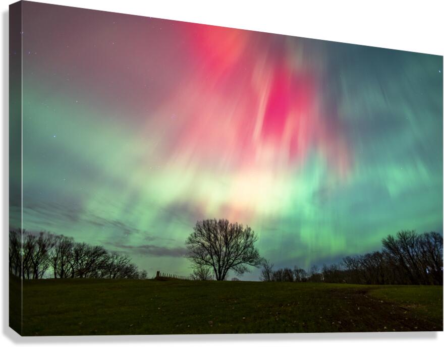 Aurora Colorscape Canvas Print