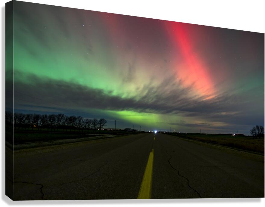 Roadway to Heaven Canvas Print