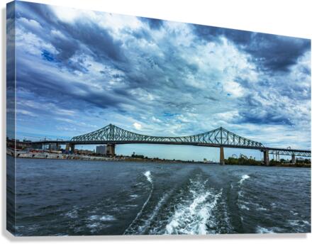 Pont Jacques Cartier Bridge Canvas Print