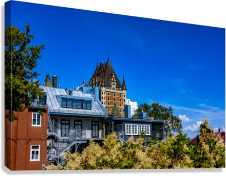 Chateau Frontenac Canvas Print