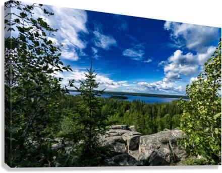 Top of the World Trail at Falcon Lake Canvas Print