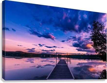 By the Lake Canvas Print