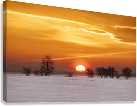 Fireball Canvas Print