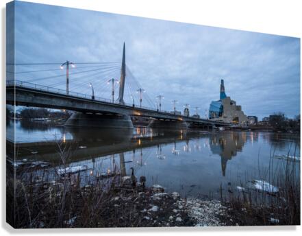 Provencher Bridge Canvas Print
