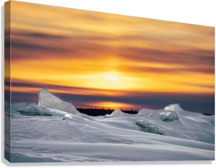 Fire and Ice Canvas Print