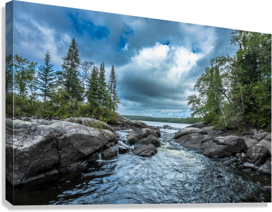 Tulabi Falls Canvas Print