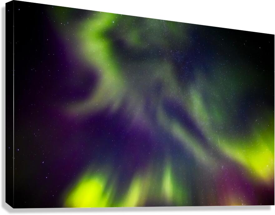 Dancing Lights Canvas Print