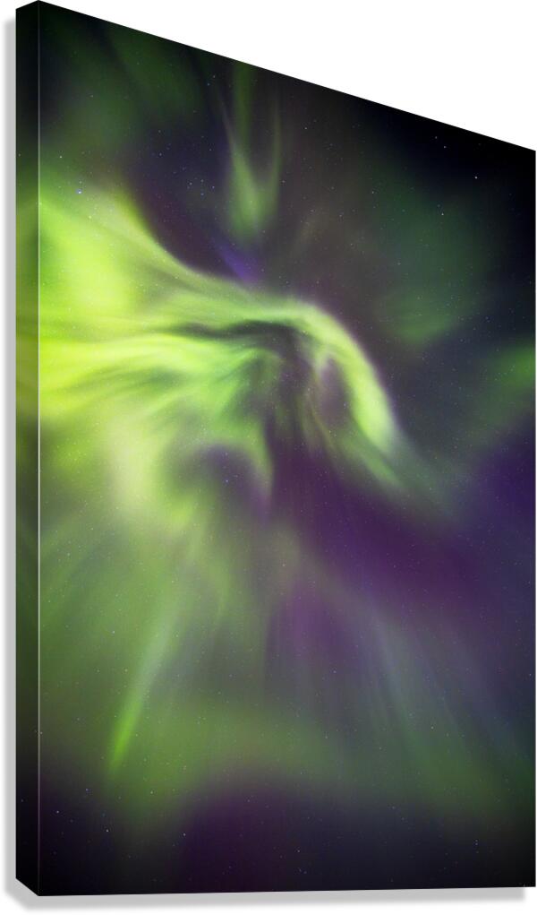 Northern Lights Dance Canvas Print