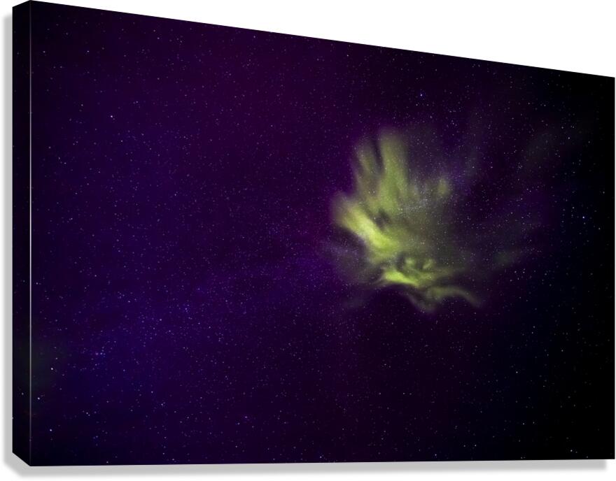 Aurora Burst Canvas Print