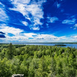 Looking at Falcon Lake