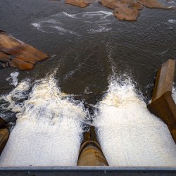 Spillway at Powerview Pine Falls
