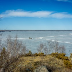Island on West Hawk Lake