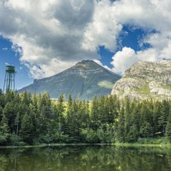 Reflections at Waterton