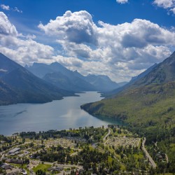 Overlooking Waterton