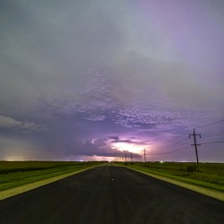 Storm Under Auroras