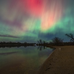 Northern Lights Reflections