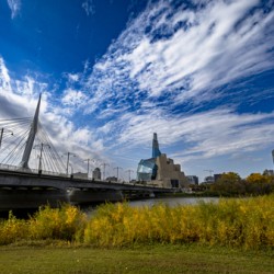 Provencher Bridge in the Fall