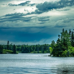Cloudy Day on the Lake