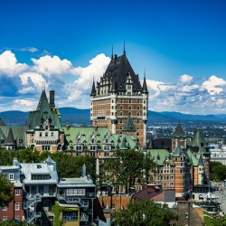 Old Quebec City Skyline