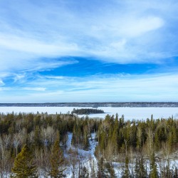 Top of the World in Winter
