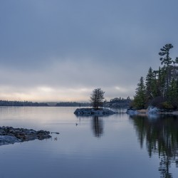 Sunrise by Shoal Lake