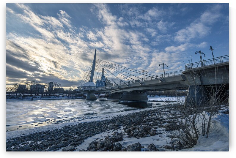 Winter on the Esplanade Riel by Marc Gilbert Photography