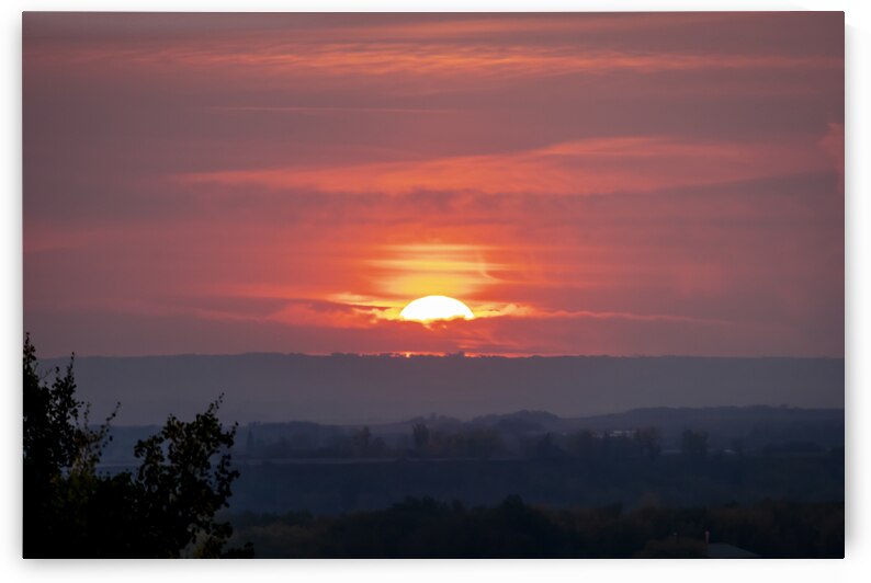 Red Wine Sunset by Marc Gilbert Photography