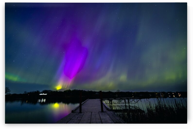 Comet Fall Aurora by Marc Gilbert Photography