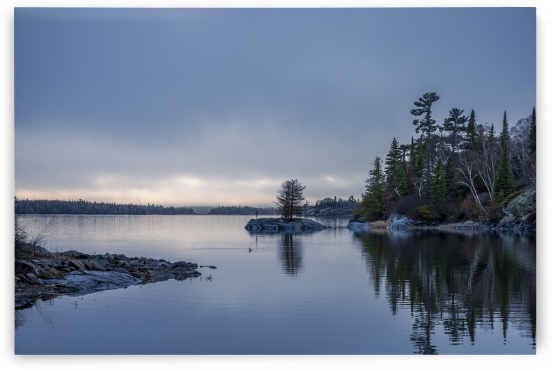 Sunrise by Shoal Lake by Marc Gilbert Photography