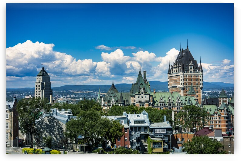 Old Quebec City Skyline by Marc Gilbert Photography