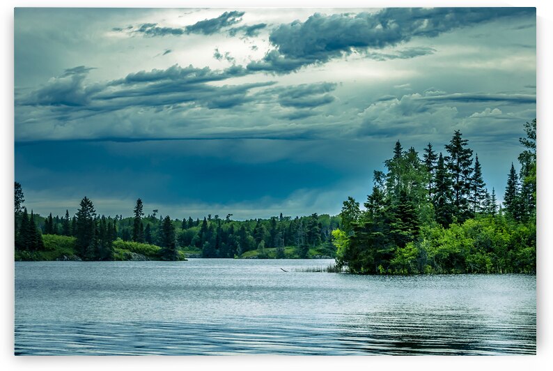 Cloudy Day on the Lake by Marc Gilbert Photography