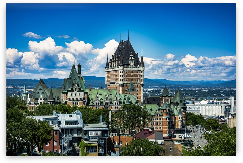Old Quebec City Skyline by Marc Gilbert Photography