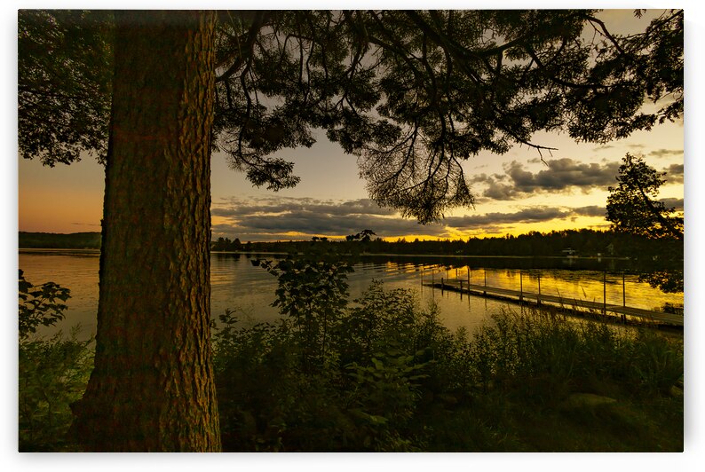 Sunset on the Lake by Marc Gilbert Photography